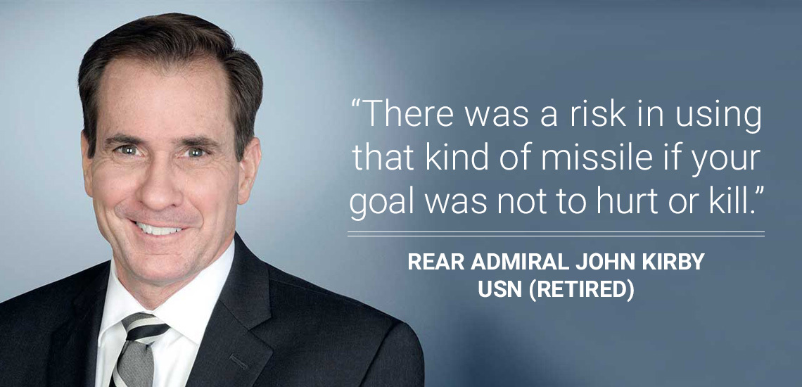 APB’s John Kirby Weighs in on Iran Developments on CNN