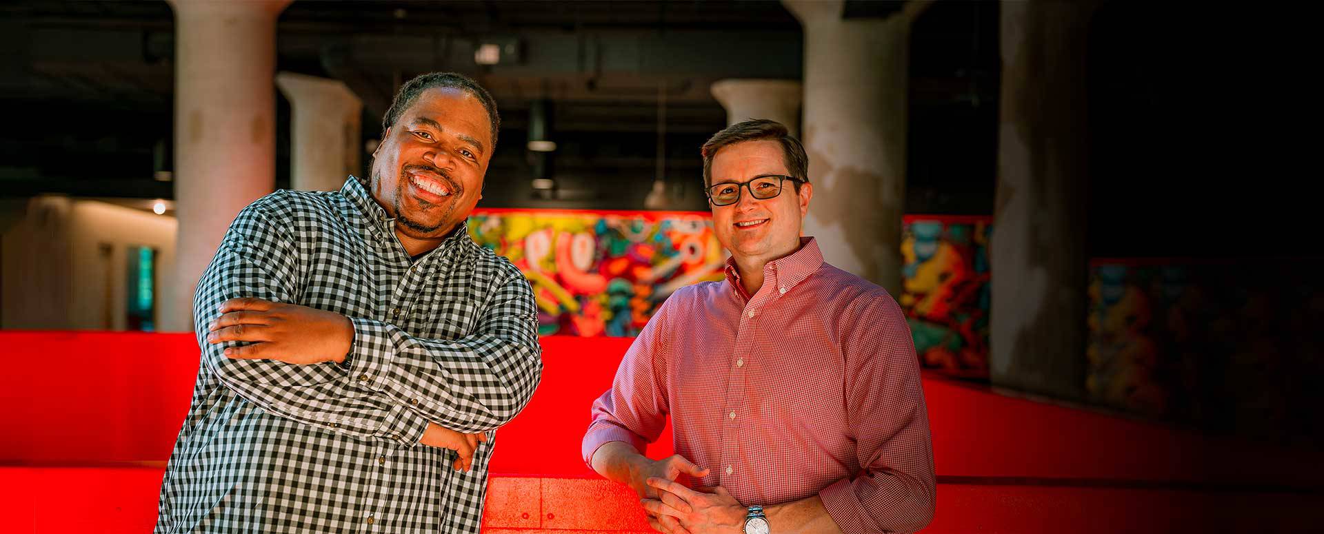 Dr. Richard White & Dr. Kevin Sanders  