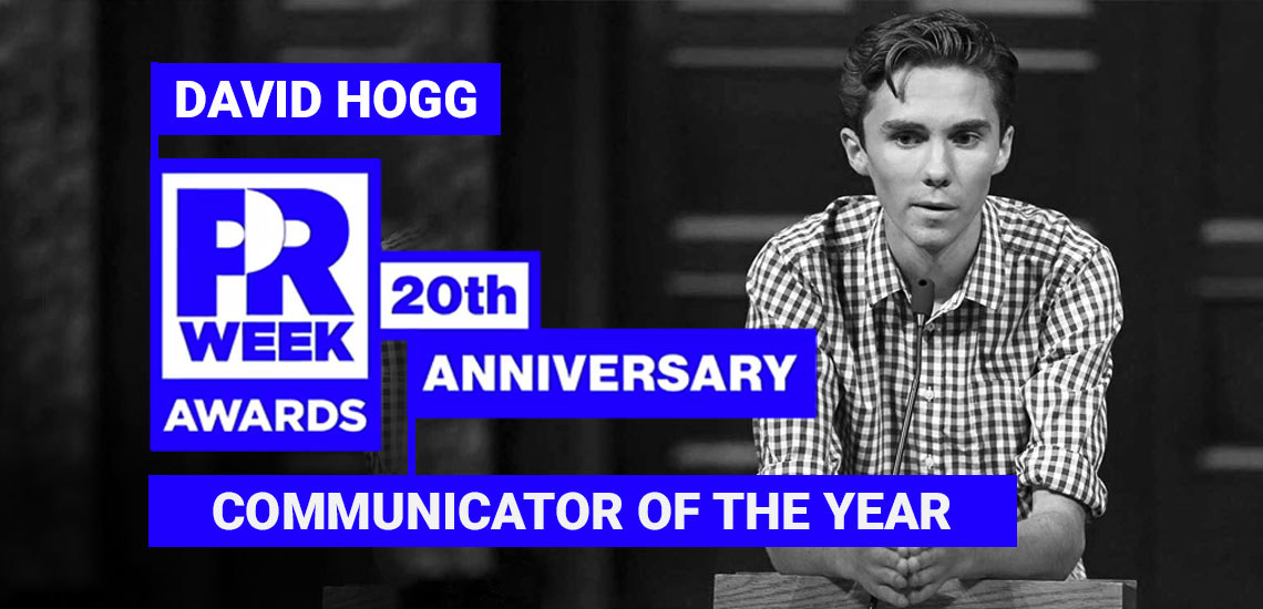 David Hogg, March For Our Lives, Name Communicator of the Year
